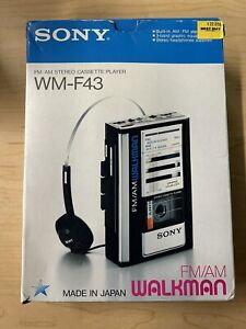 Sony Walkman WM -F43 FM/AM Cassette Player