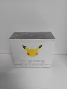 Pokemon Celebrations Elite Trainer Box 25th Anniversary Sealed