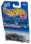 Hot Wheels Ferrari Testarossa (1997) Mattel Silver Toy Car #784 - (Dot Spokes)