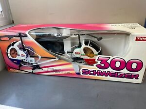SYMA 300 Schweizer RC Helicopter, Remote Control, New Old Stock