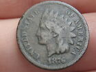 1876 Indian Head Cent Penny- Fine Details