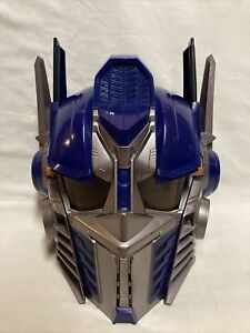 Transformer Optimus Prime Talking & Voice Changing Mask Helmet Hasbro 2006 WORKS