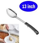 13'' Stainless Steel Basting Spoon Serving Spoon With Coated Handle Kitchen Tool