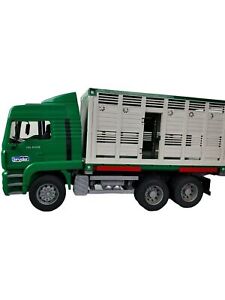 Bruder 2009 Scania LGE Toy Truck Garbage Recycling Green Gray 21