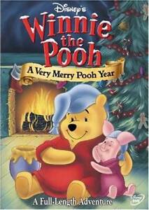 Winnie the Pooh - A Very Merry Pooh Year - DVD - VERY GOOD