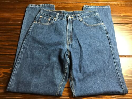 Levi's Jeans, Women's Size 12 REG, Blue, Denim, Loose Fit, Straight Leg Long