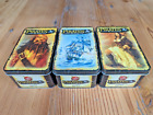 WizKids Pirates CSG 105 Cards in 3 Collectible Tins - Ships Crew Islands - EUC!