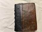 1579 Restored Geneva Breeches Holy Bible Rare Family Vintage Antique 16th cntury