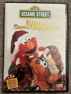 Sesame Street Elmo Saves Christmas (1996) DVD Very Good Condition Up Next Movies