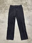 Vintage Levis 501-0660 90s Mens Jeans made in USA Black Button Fly 30x29