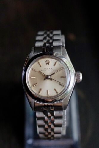 ROLEX Oyster perpetual 6718 Cal.2030 Silver Dial Automatic Ladies Watch!