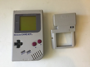 Vintage Nintendo Game Boy and Game Light Not Working for Parts
