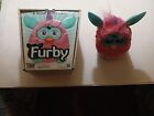 2012 Electronic Interactive Furby Doll Pink Cotton Candy Teal Hasbro w/Box