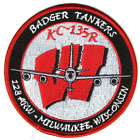 US Air Force Patch: 128th Air Refueling Wing  Badger Tankers