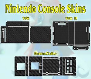 Choose Any 1 Vinyl Skin For Nintendo GameCube, Wii U, Wii Consoles - Free Ship!