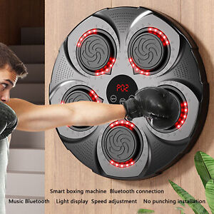 Music Boxing Machine Wall Target Home Boxing Trainer Wall Mount Punching Pad