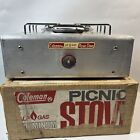 Vintage Coleman Picnic Single Burner Stove Model 5404-731 LP Box
