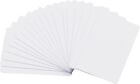 50 CR80 30Mil White Blank PVC Cards for Desktop Card Printers