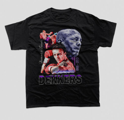 Diamond Ramon Dekkers Dutch Kickboxer Muay Thai Retro Style T-shirt