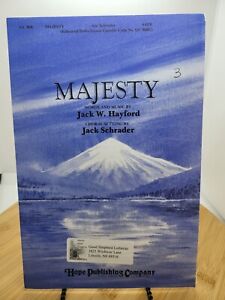 Majesty - Religious Sheet Music - SATB - Hope Publishing Company