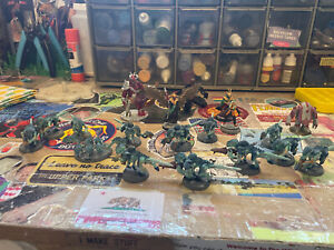 warhammer 40k lot painted, tyrannids, dnd minis, 3d prints, prepainted, rescue