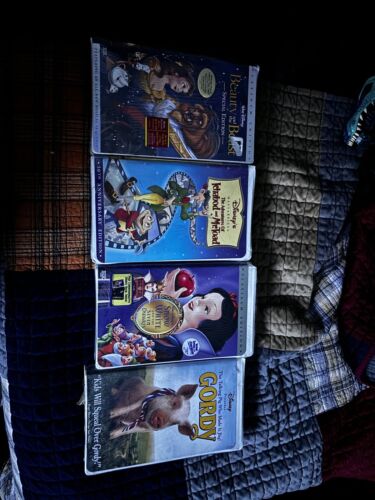 Multiple Unopened VHS Disney Movies