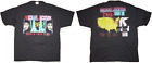 Vtg MICHAEL JACKSON - BAD TOUR 1988 Double Sided T-Shirt X-LARGE Royal Pepsi 80s