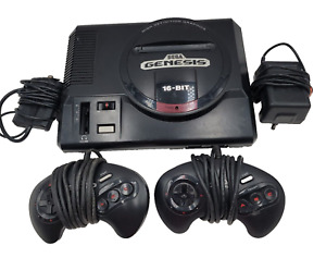 Sega Genesis Model 1601 Console + 2 Controllers