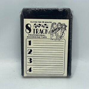 Vintage 8 Track Blank Professional Recording Tape 80 Minutes Sealed New