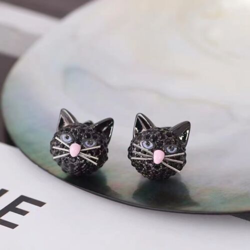 Kate Spade New York Out of the Bag Cat Studs Jet Gift