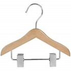 New Only Hangers Mini Wooden Doll Hanger w/ Clips- 5pcs
