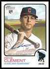 New Listing2022 Topps Heritage Real One Ernie Clement Rookie Auto Guardians #ROA-EC C07