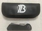 Brian Brown Yeager-M KnifeJoy Exclusive, Damasteel with Zircuiti Upgrade | NEW