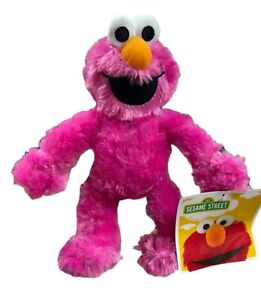 ELMO Pink 7” plush stuffed animal, SESAME STREET, Toy Factory, NWT