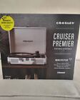 Crosley Cruiser Premier Vinyl Record Turntable Player Speaker Wireless Bluetooth