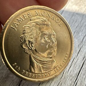 2008 P James Monroe Dollar Coin $1 Presidential