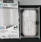 Pelican Voyager with MagSafe Case and Holster for iPhone 14 Pro Max - Clear