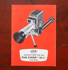 SOM BERTHIOT PAN CINOR 30 L 8MM REFLEX INSTRUCTION FOLD-OUT/183175