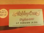 MOTLEY CRUE DR. FEELGOOD Single 33rpm Promo LP Version 1 Track Wlp Nm 1989 Rare!