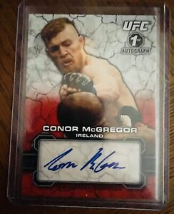2013 UFC Conor McGregor RC AUTO /8. Only the 1/1 RC AUTO is more Rare!!!
