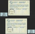 VIENNA, 1985. U.N. International Reply Coupons IRC-2,  First Day d-g