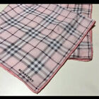 Burberry Cotton Scarf Nova Check Pink 57cm