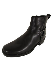 Memphis One Mens Harness Motorcycle Ankle Boot Shoes