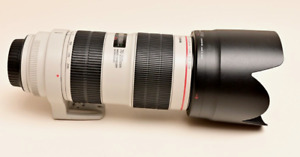 New ListingCanon EF 70-200mm f/2.8L IS III USM Lens w/ ET-87 Lens Hood UV Filter Very Good
