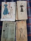 Lot Of 4 Antique Women's Sewing Patterns 1930-50's; 2216 2959 9331 5681