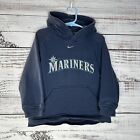 Vintage Nike Center Swoosh Seattle Mariners MLB Pullover Hoodie Toddler Size 4T