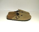 Betula by Birkenstock Shoes Tan Suede Leather Size L-7 / M-5