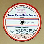 2 JIMMY CARROLL SINGS TEST PRESSINGS 16 INCH RADIO SHOW TRANSCRIPTION DISCS