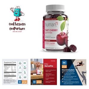 Tart Cherry Gummies - Uric Acid, Immunity, Inflammation & Metabolic Health Su...