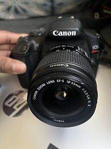 New ListingCanon EOD Rebel T7 24.1MP 18-55mm Lens DSLR Camera - Black (2727C002)